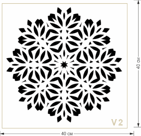 TEMPLATE LM18 Mandala