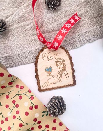 Персонализирана играчка за елха ЕЛЗА